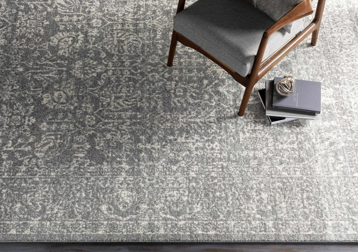 Sigel Gray Contemporary Style Area Rug - The Rug Decor