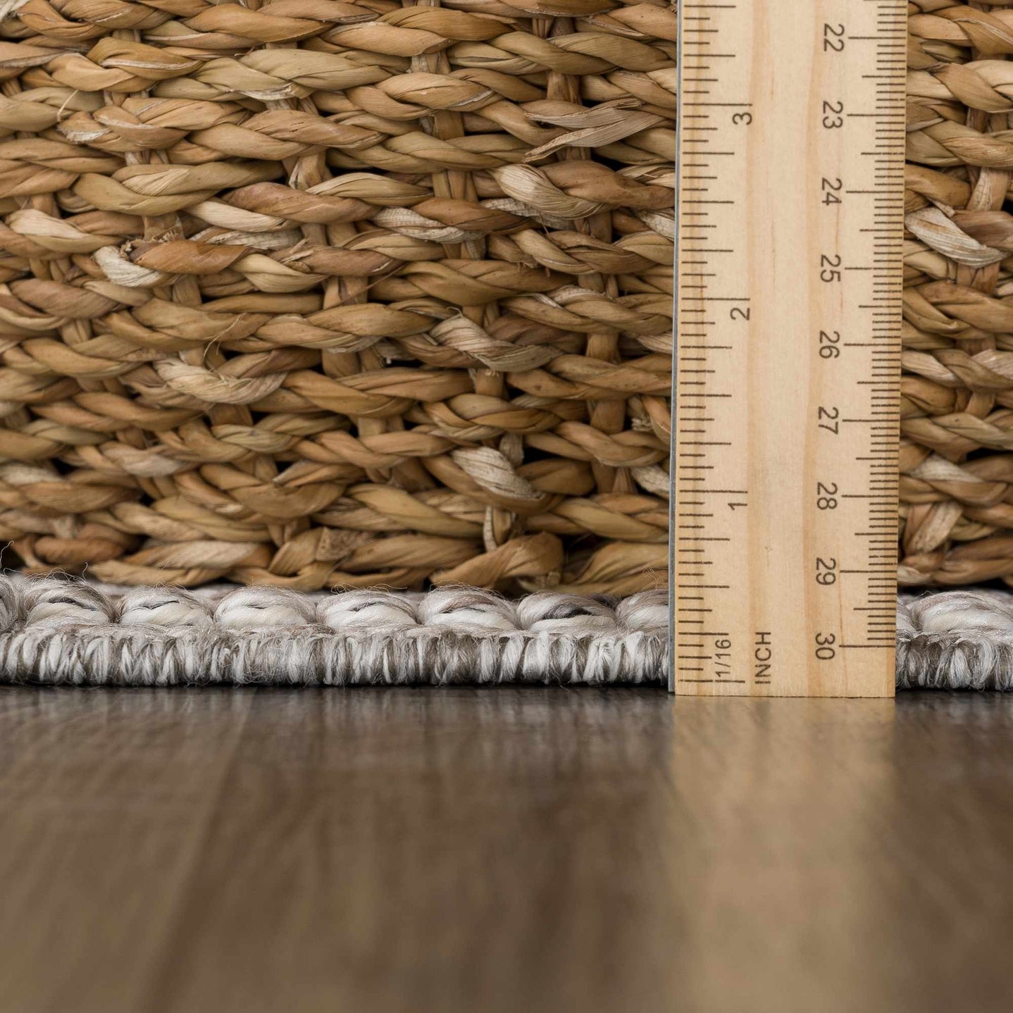 Silver and Charcoal Geometrical Flatwoven Outdoor Safe Area Rug - The Rug Decor