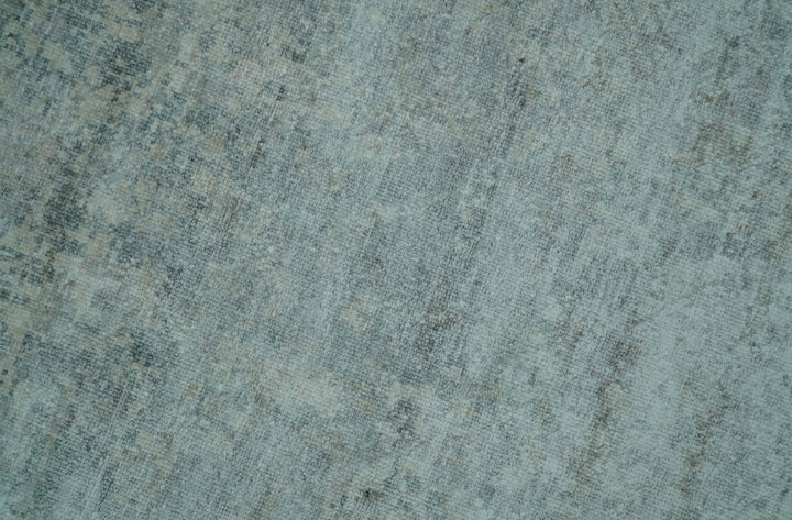 Silver design Modern Abstract Hand Knotted Bamboo Silk Area Rug - The Rug Decor