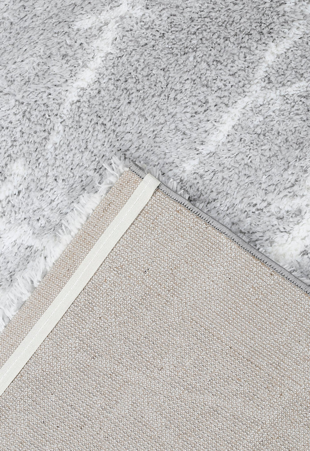 Silver Modern Abstract 5x7 Viscose Rug - The Rug Decor