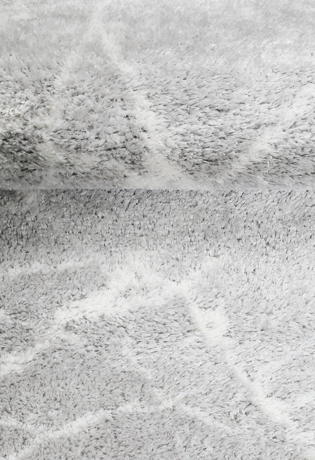 Silver Modern Abstract 5x7 Viscose Rug - The Rug Decor