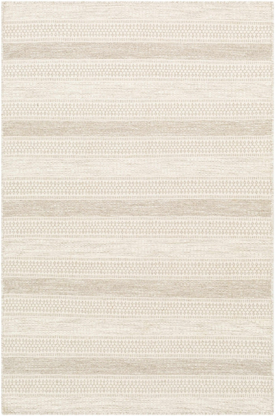 Silverthorne Bohemian Cream And Beige Wool Area Rug - The Rug Decor