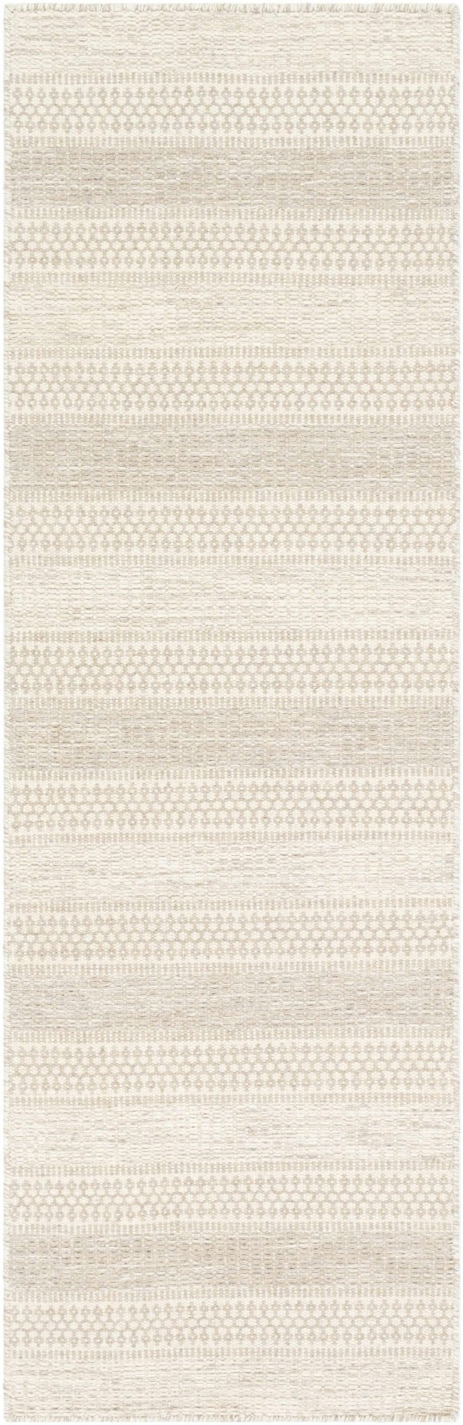 Silverthorne Bohemian Cream And Beige Wool Area Rug - The Rug Decor
