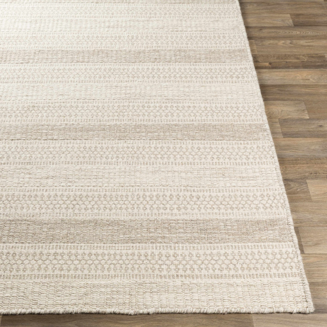 Silverthorne Bohemian Cream And Beige Wool Area Rug - The Rug Decor
