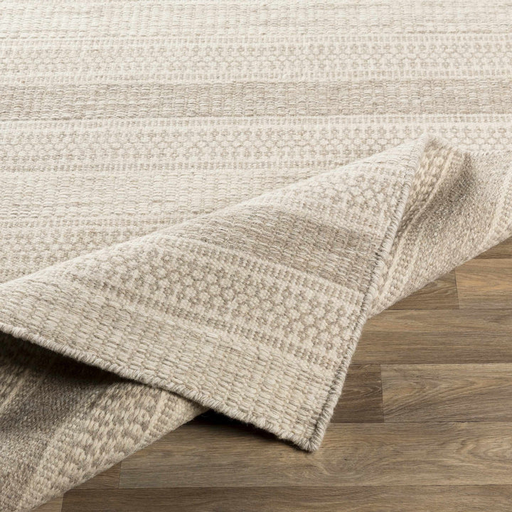 Silverthorne Bohemian Cream And Beige Wool Area Rug - The Rug Decor