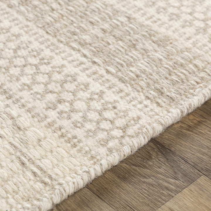 Silverthorne Bohemian Cream And Beige Wool Area Rug - The Rug Decor
