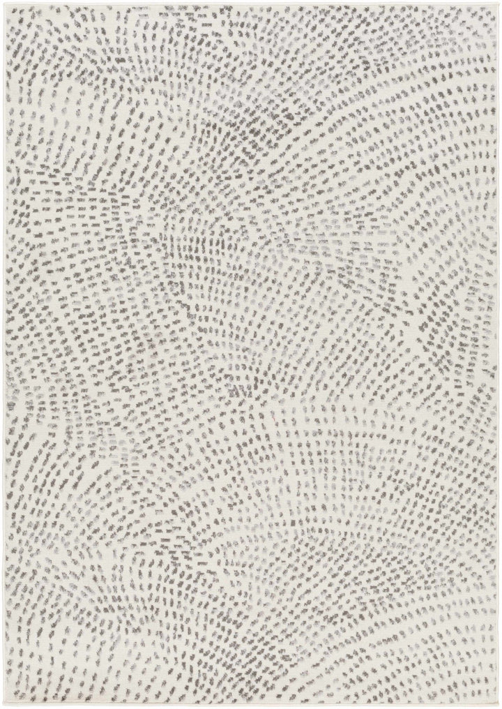 Sina Contemporary Style Beige And Gray Area Rug - The Rug Decor