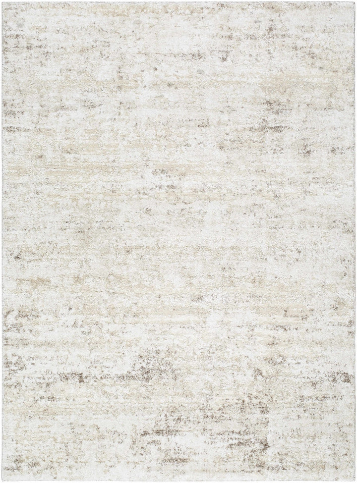Siraj Modern Abstract Design Beige And Ivory Area Rug - The Rug Decor
