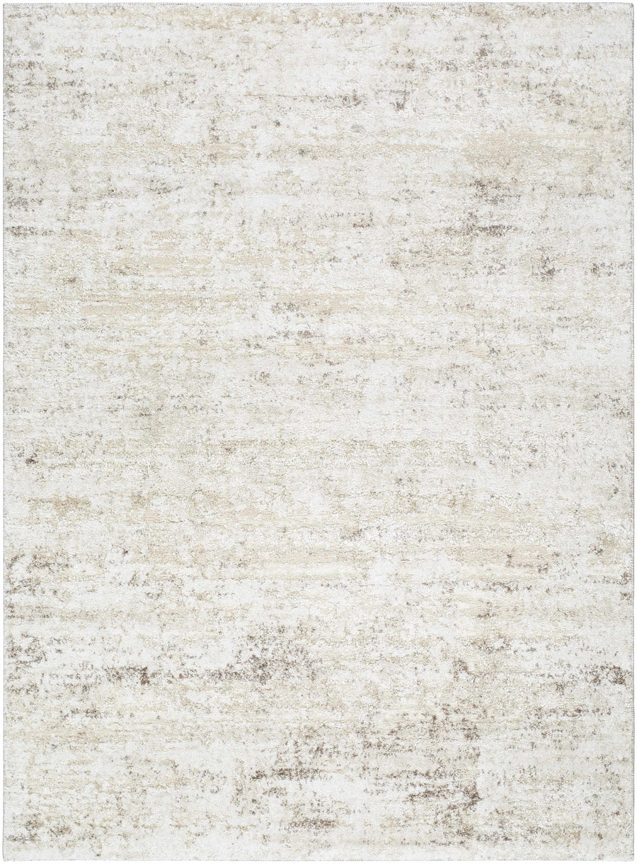 Siraj Modern Abstract Design Beige And Ivory Area Rug - The Rug Decor