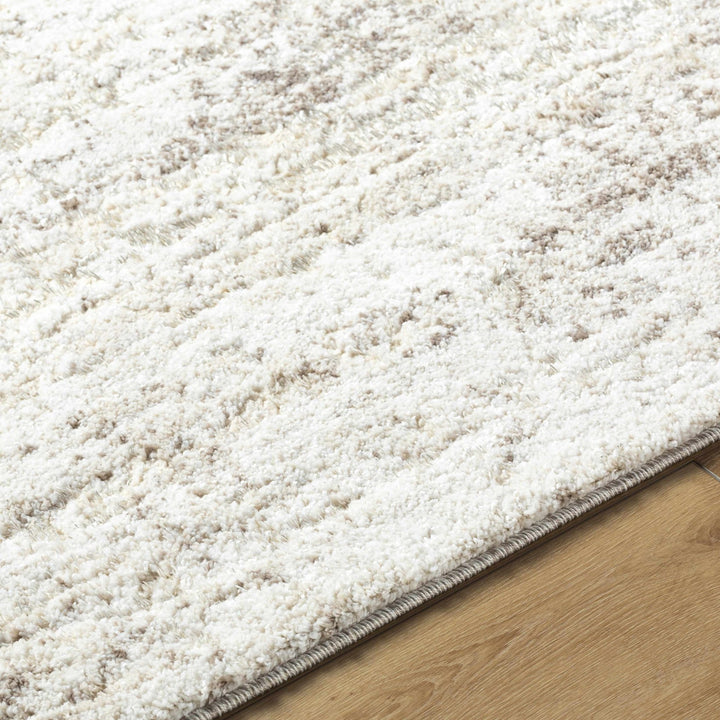 Siraj Modern Abstract Design Beige And Ivory Area Rug - The Rug Decor