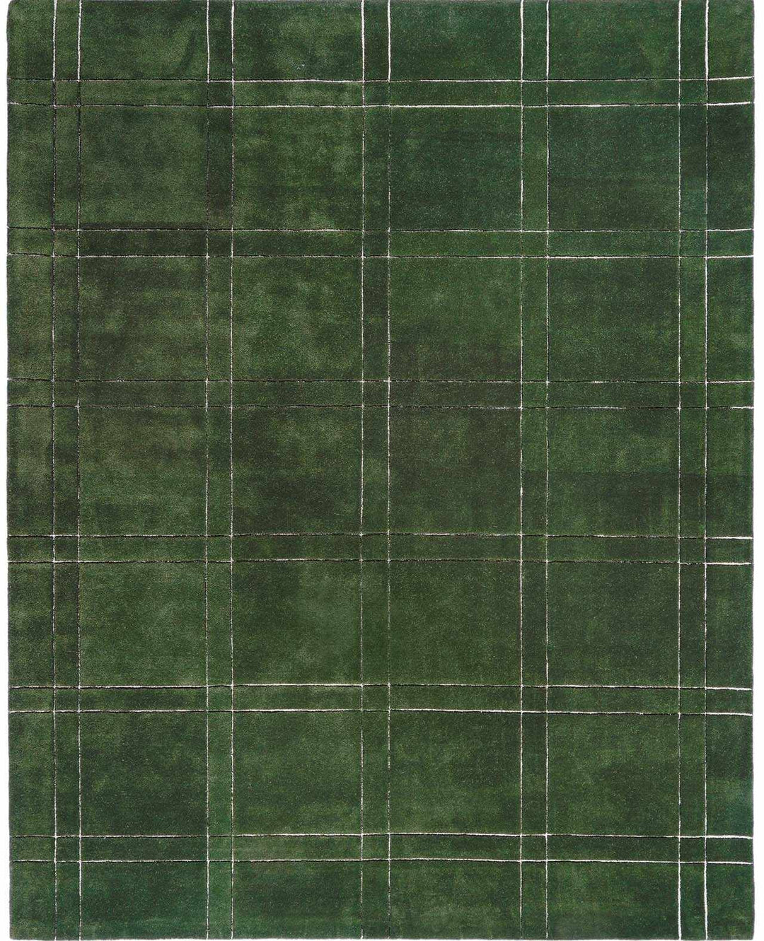 Sixto Contemporary Style Green Hand Tufted Wool Area Rug - The Rug Decor