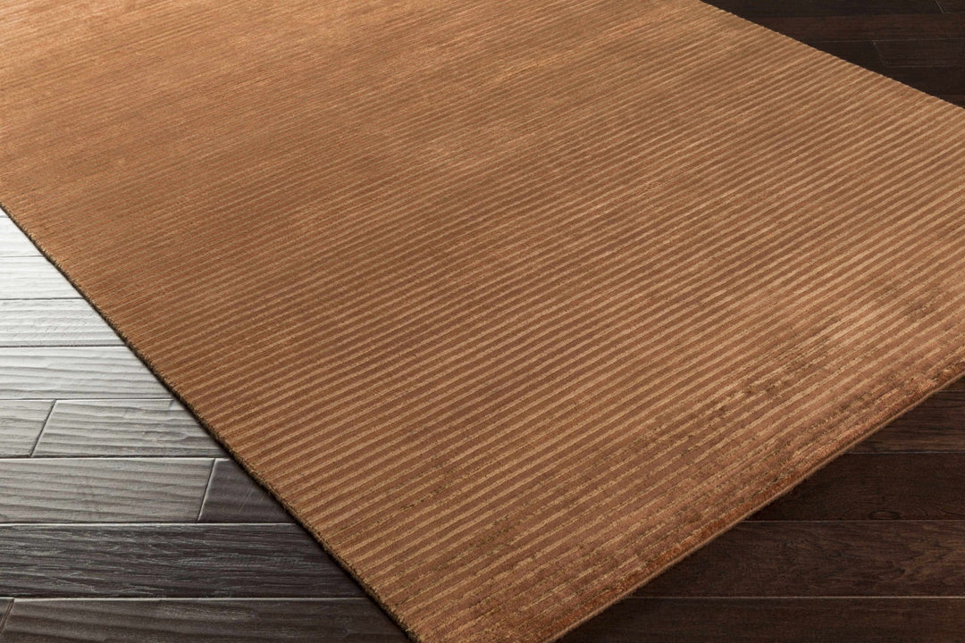 Sjafb Modern Solid Brown Area Carpet - The Rug Decor