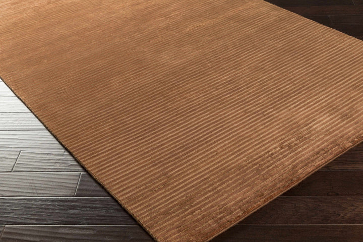 Sjafb Modern Solid Brown Area Carpet - The Rug Decor