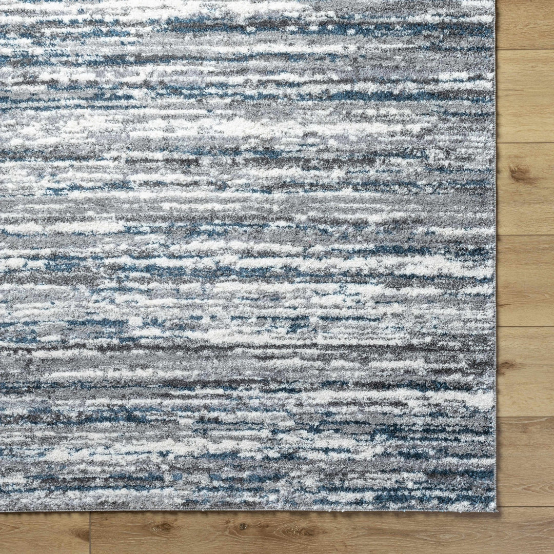 Skule Contemporary Abstract Design Gray And Charcoal Rug - The Rug Decor
