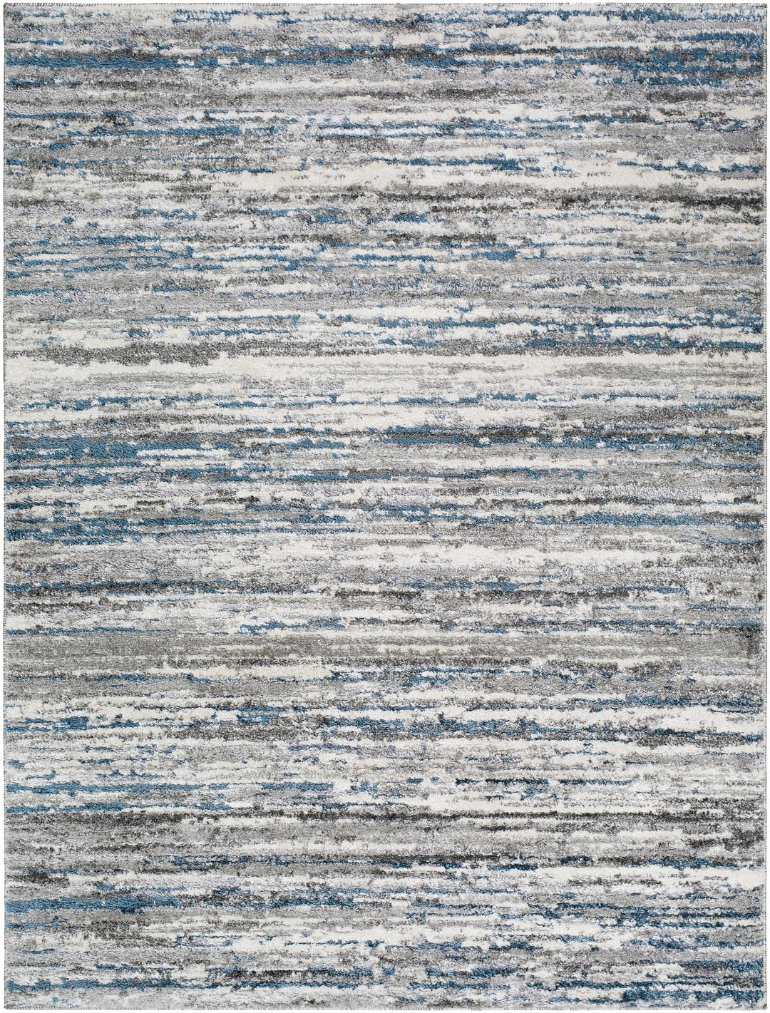 Skule Contemporary Abstract Design Gray And Charcoal Rug - The Rug Decor