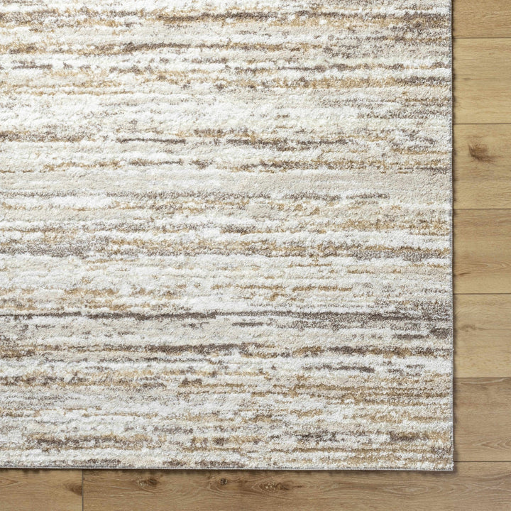 Skule Modern Abstract Beige And Ivory Area Rug - The Rug Decor