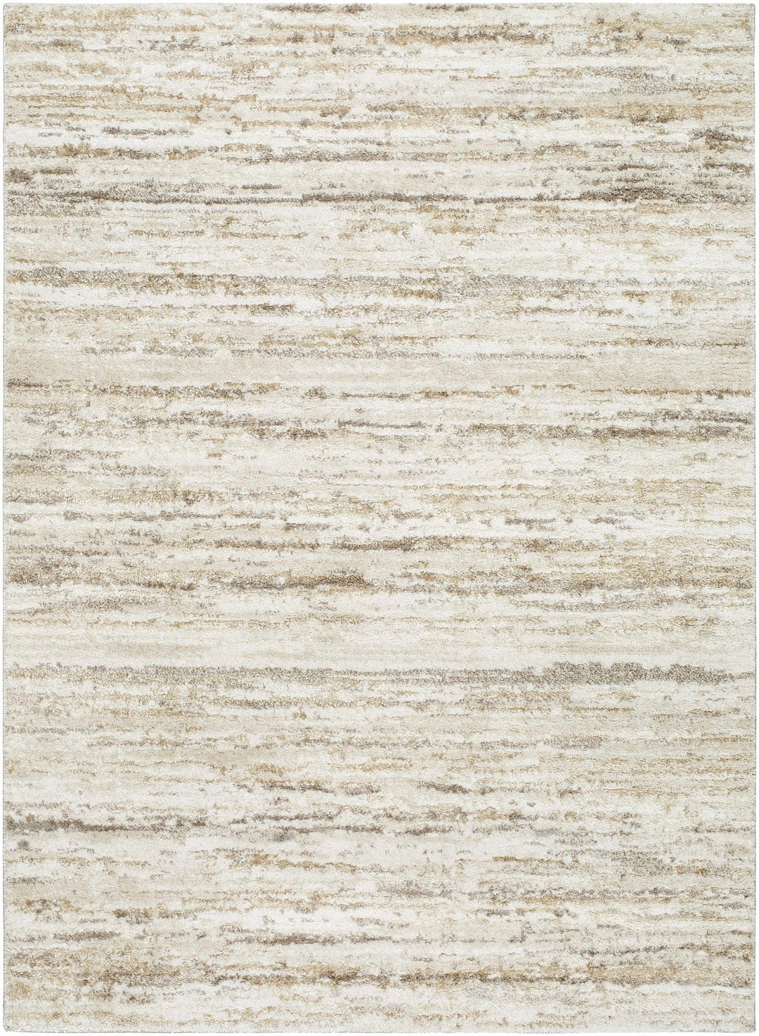 Skule Modern Abstract Beige And Ivory Area Rug - The Rug Decor