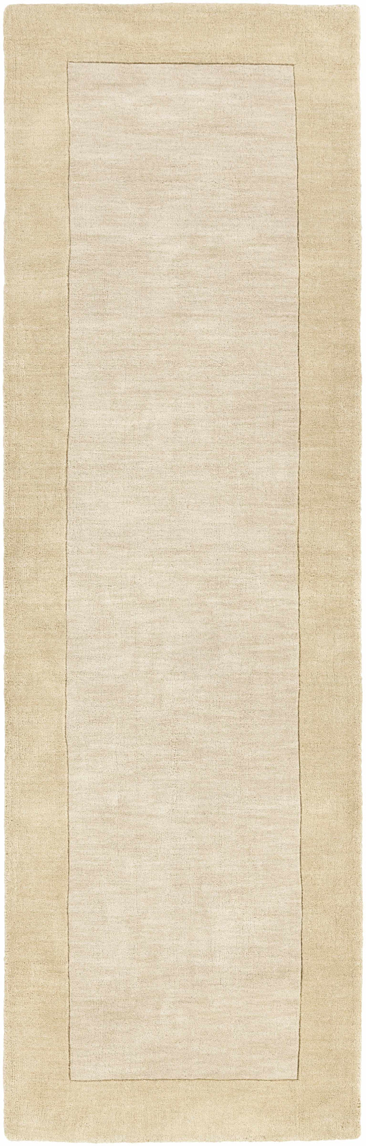 Slade Modern Solid Design Beige Hand Loomed Area Rug