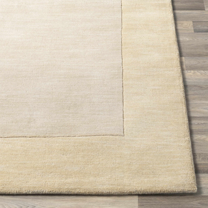 Slade Modern Solid Design Beige Hand Loomed Area Rug