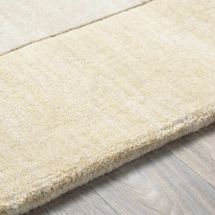 Slade Modern Solid Design Beige Hand Loomed Area Rug