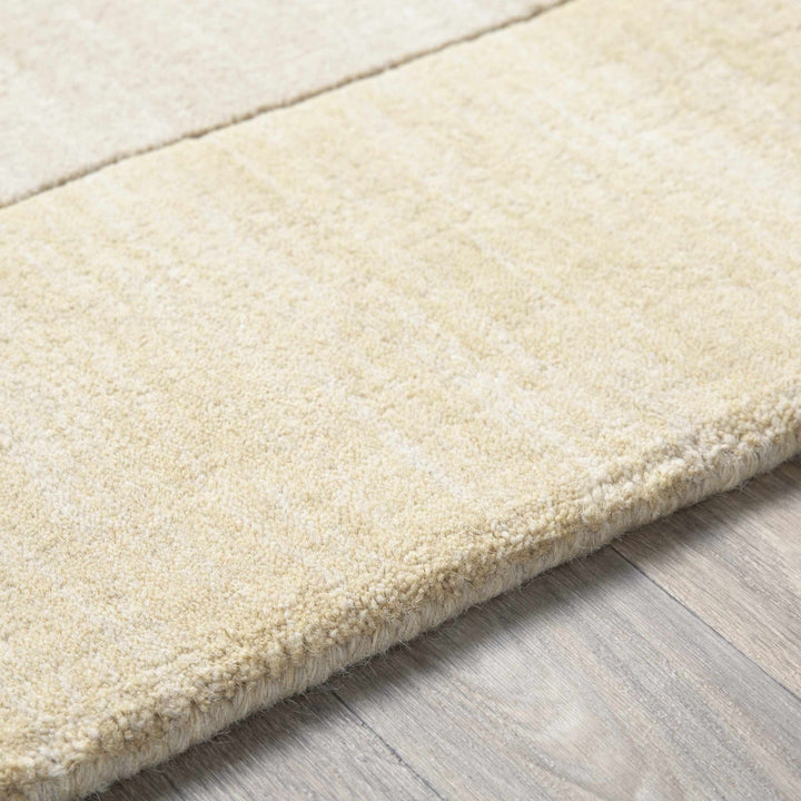 Slade Modern Solid Design Beige Hand Loomed Area Rug - The Rug Decor