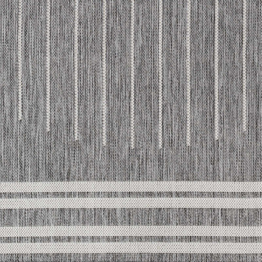 Aviya Modern Geometric Design Gray Area Rug