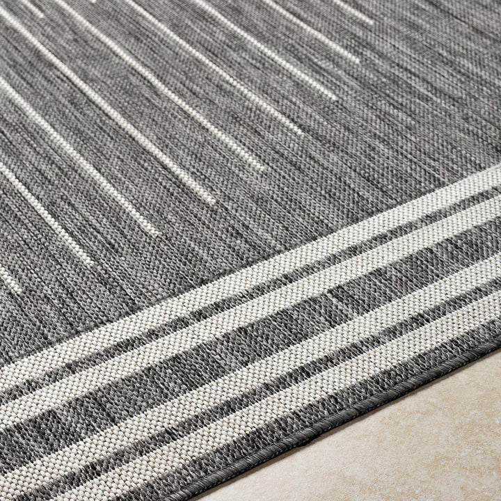 Aviya Modern Geometric Design Gray Area Rug