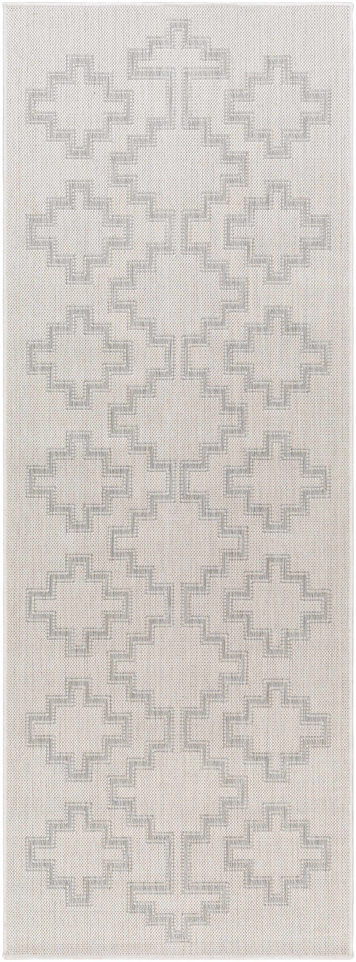 Fadil Bohemian Style Gray Area Rug