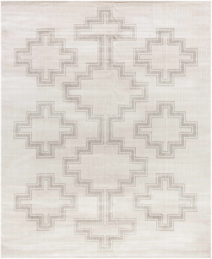Fadil Bohemian Style Gray Area Rug