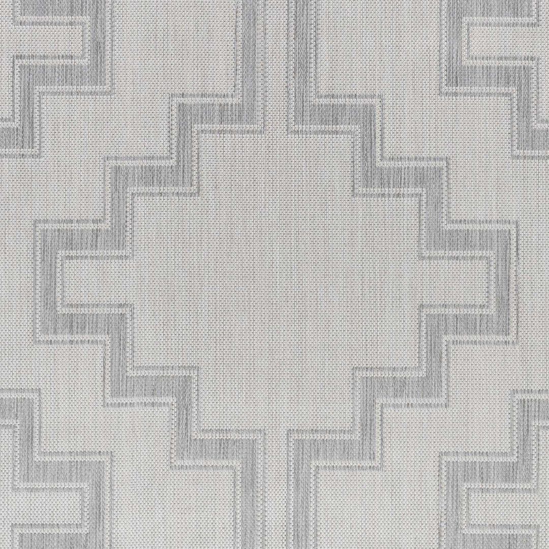 Fadil Bohemian Style Gray Area Rug