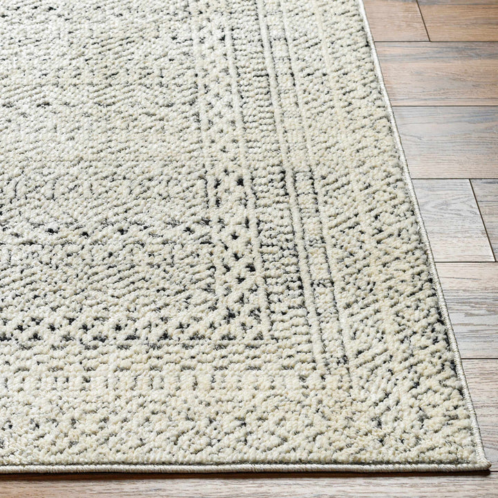 Said Beige And Black Traditional Style Rug