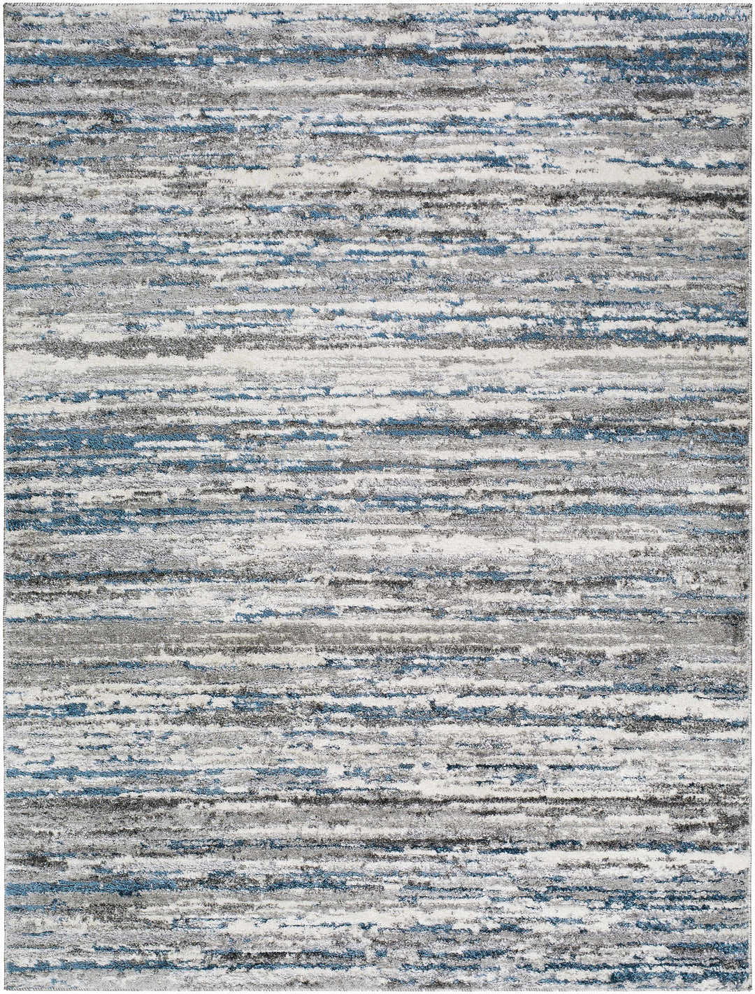 Skule Contemporary Abstract Design Gray And Charcoal Rug