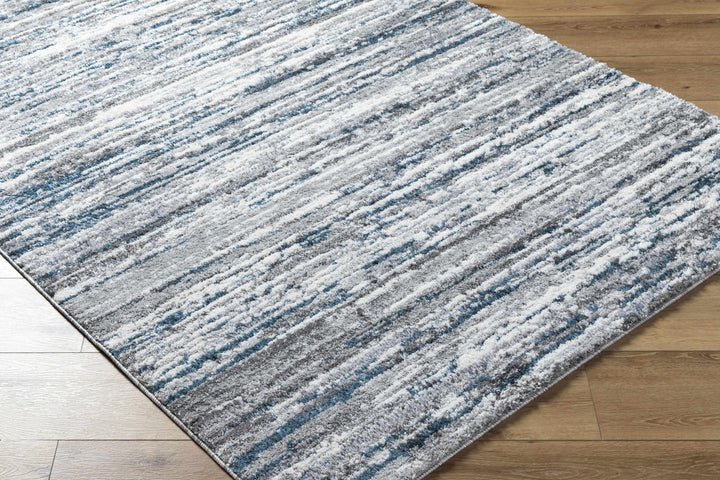Skule Contemporary Abstract Design Gray And Charcoal Rug