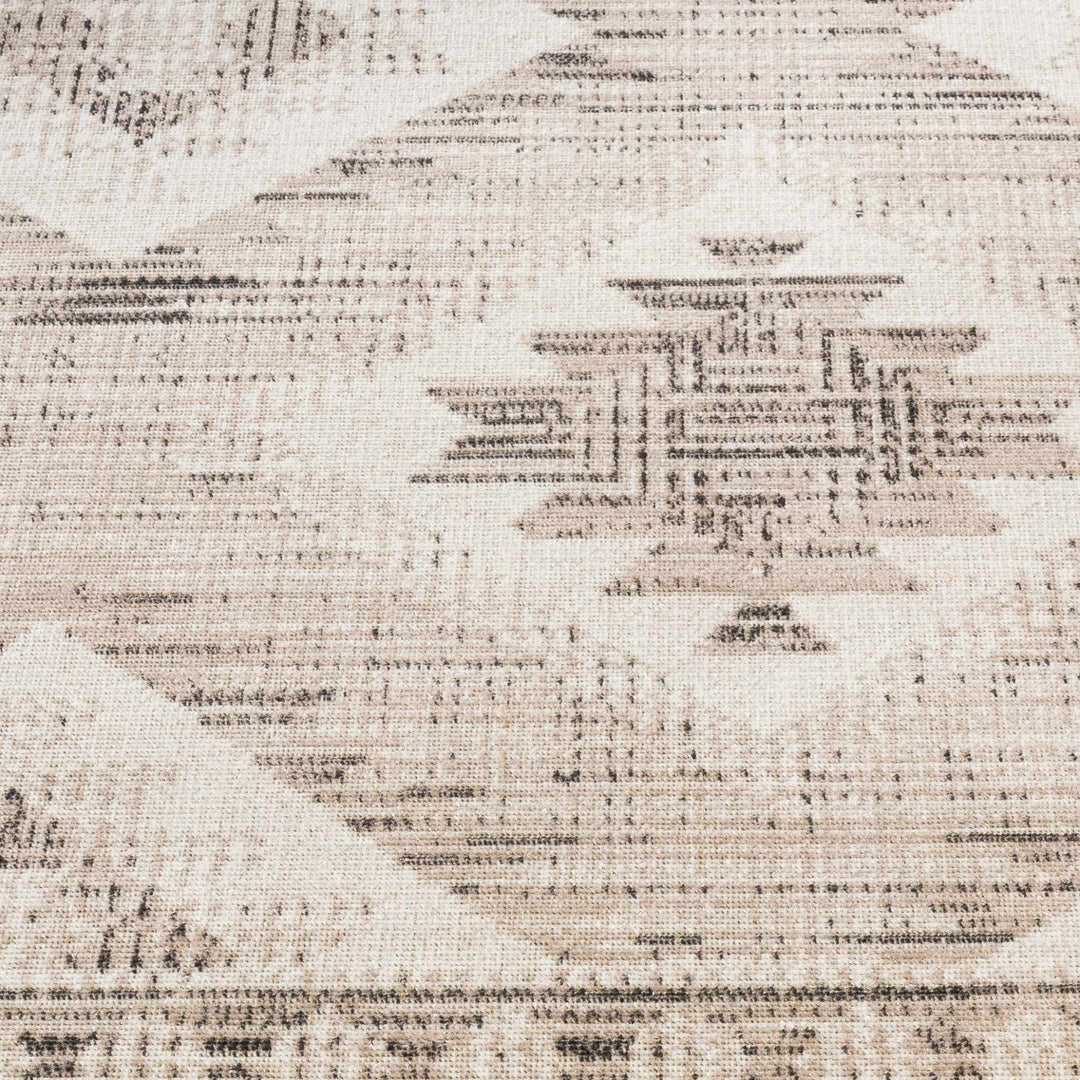Smoketown Beige Modern Geometrical Design Area Rug - The Rug Decor