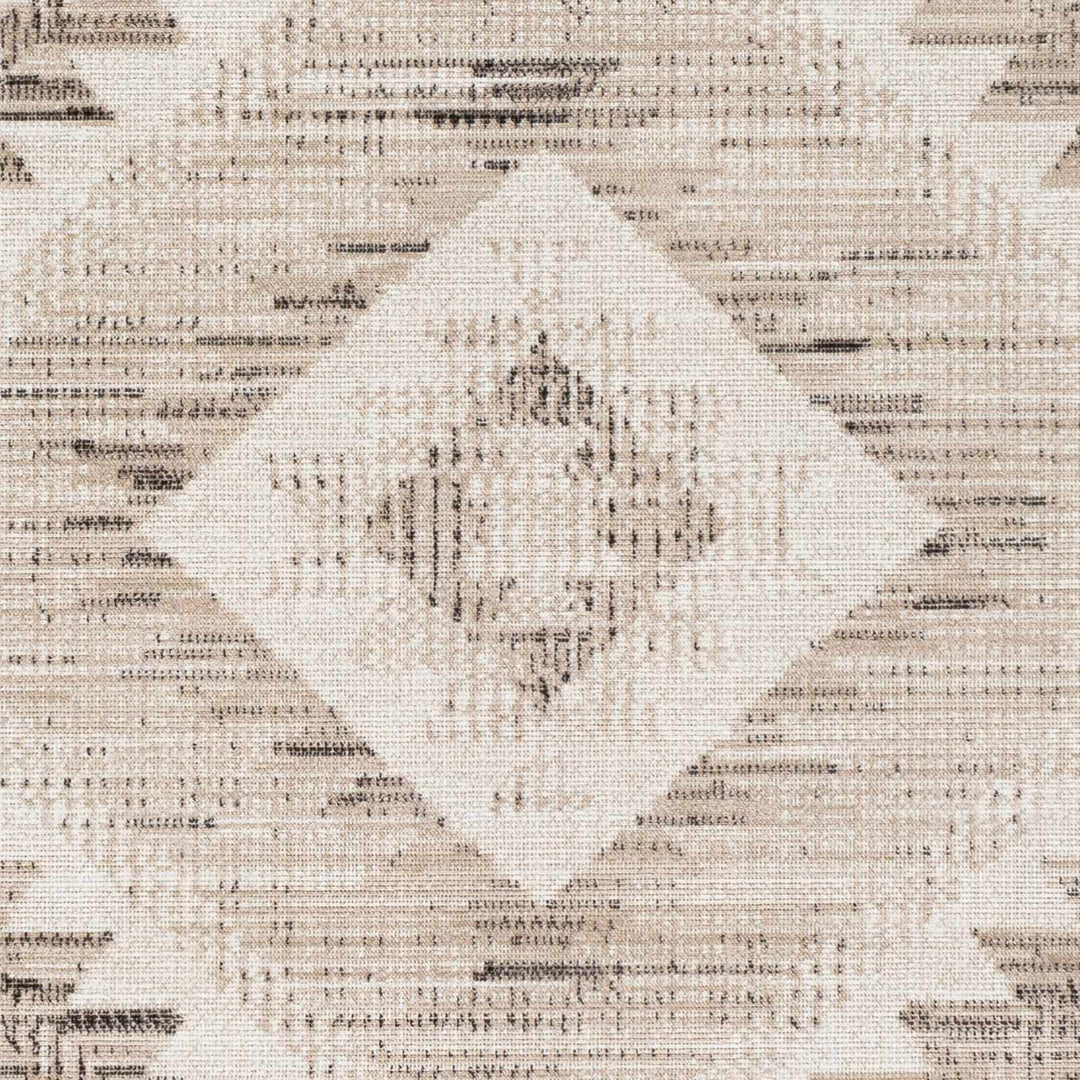 Smoketown Beige Modern Geometrical Design Area Rug - The Rug Decor