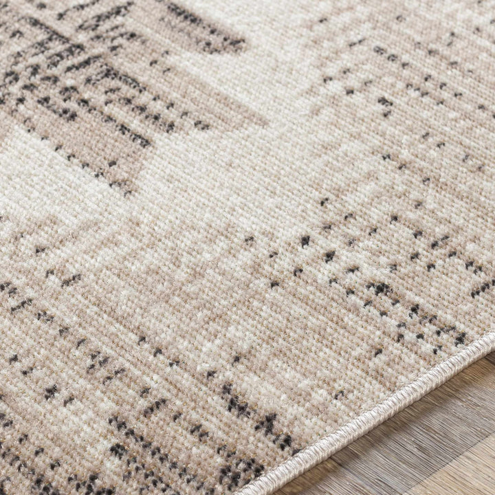 Smoketown Beige Modern Geometrical Design Area Rug - The Rug Decor