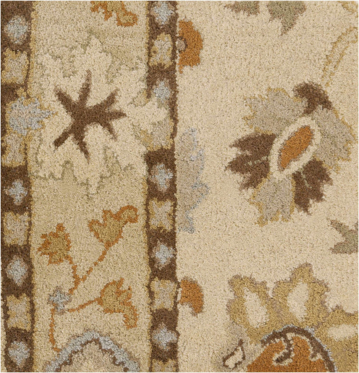 Smoot Traditional Oushak Beige And Brown Area Rug - The Rug Decor