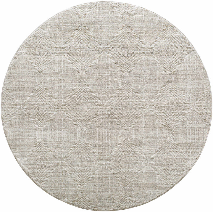 Dekan Contemporary Geometrical Design Beige Rug