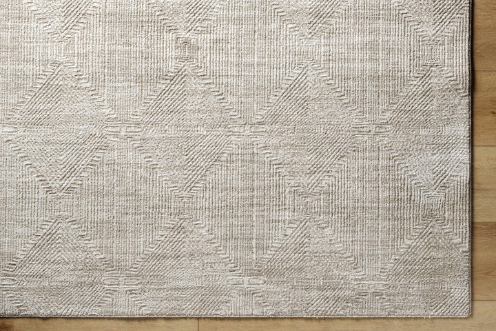 Dekan Contemporary Geometrical Design Beige Rug