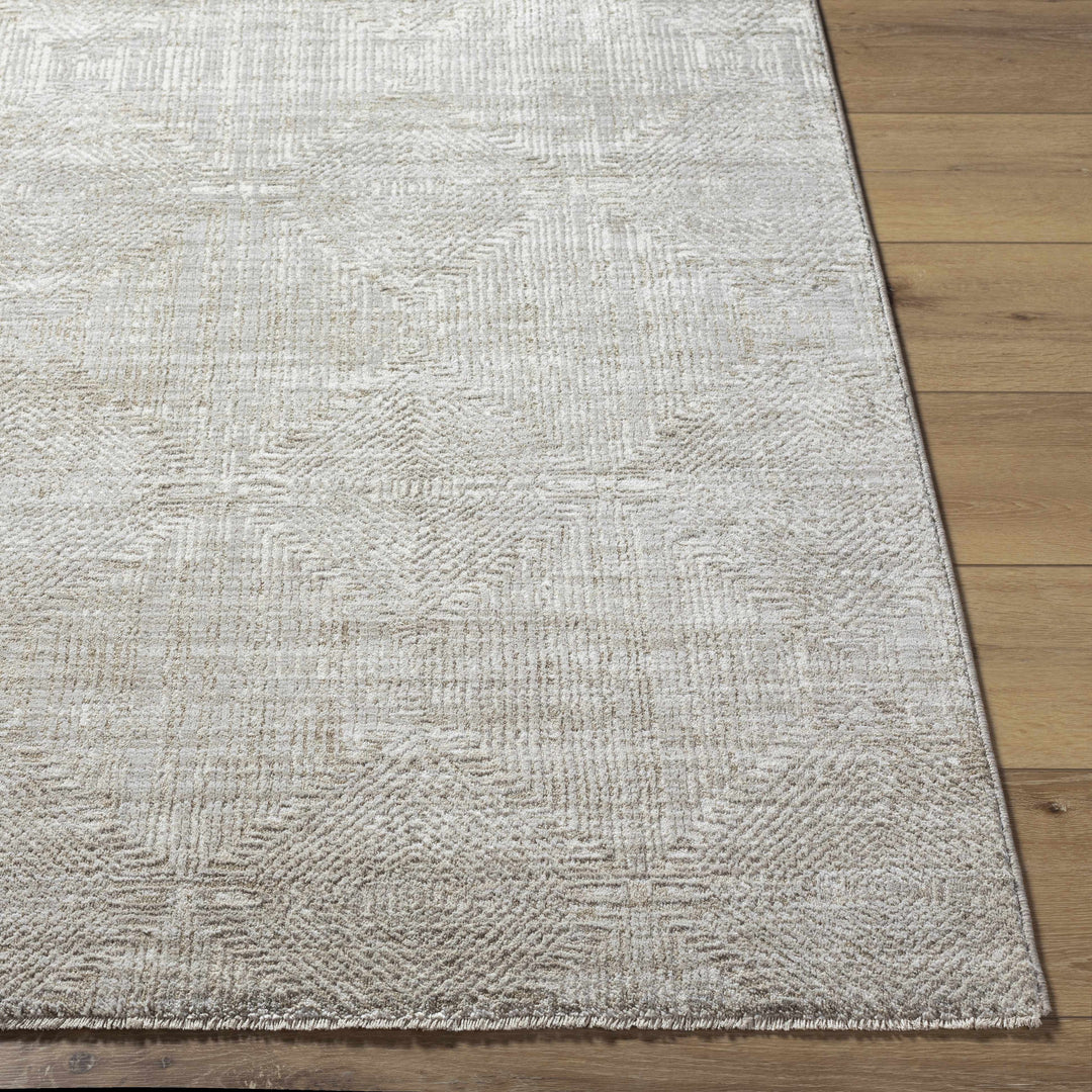 Dekan Contemporary Geometrical Design Beige Rug