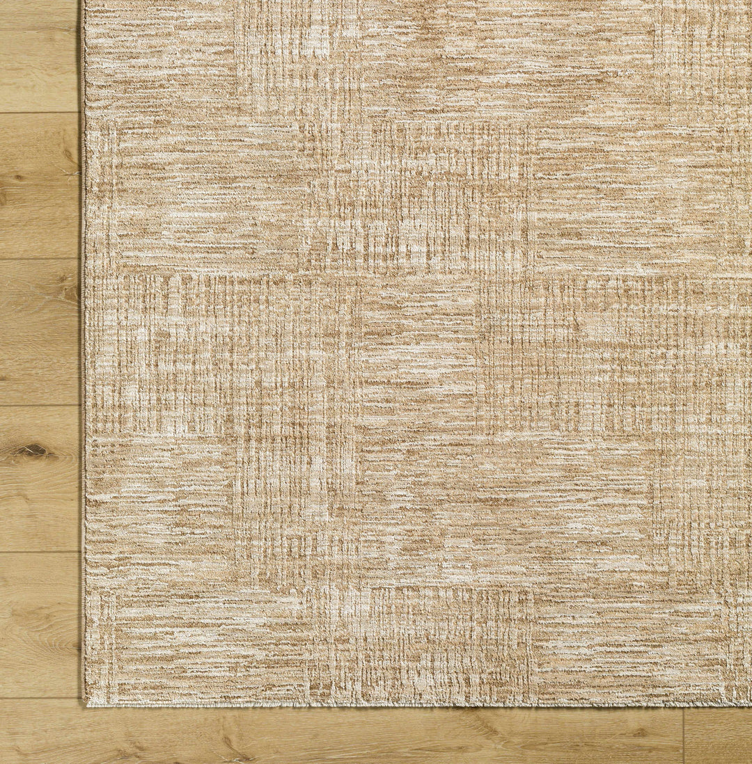 Goren Tan Contemporary Style Area Rug
