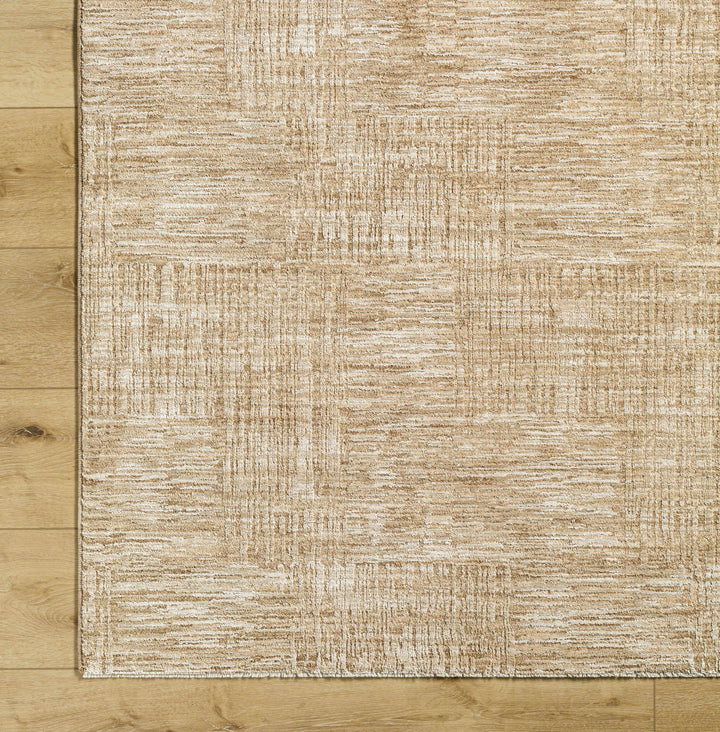 Goren Tan Contemporary Style Area Rug