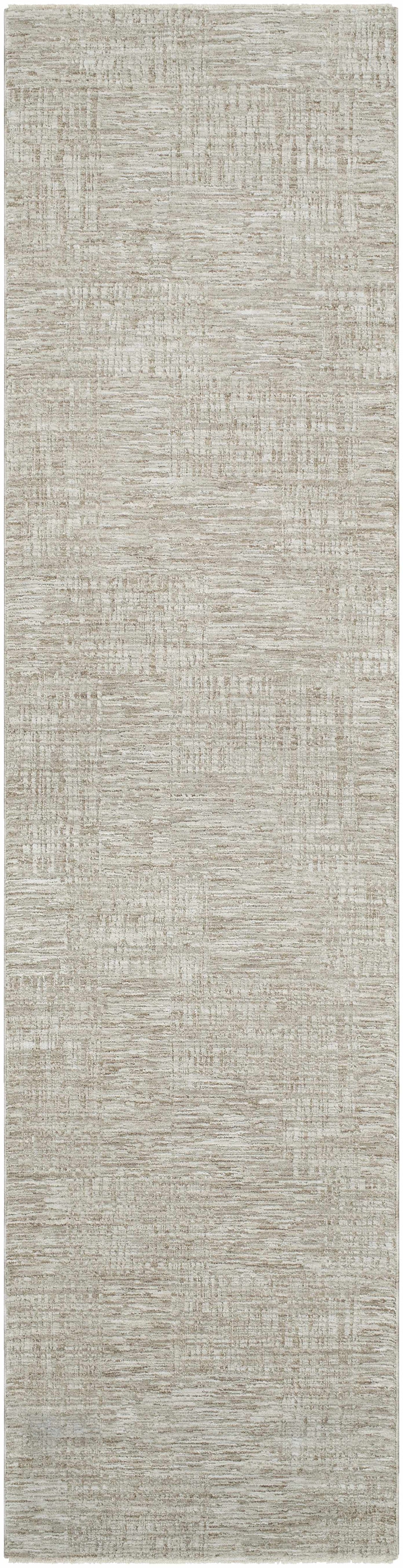 Goren Contemporary Geometric Design Beige Rug