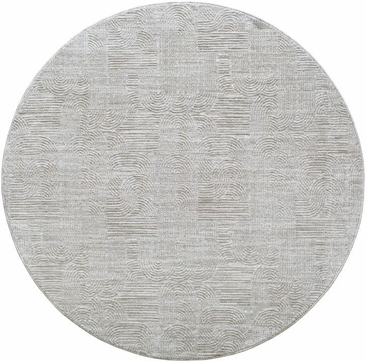 Harva Modern Style Gray Area Rug