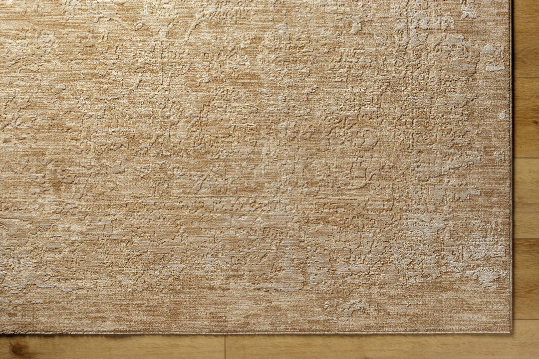 Jenis Beige Traditional Style Machine Woven Rug