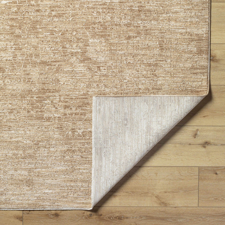 Jenis Beige Traditional Style Machine Woven Rug