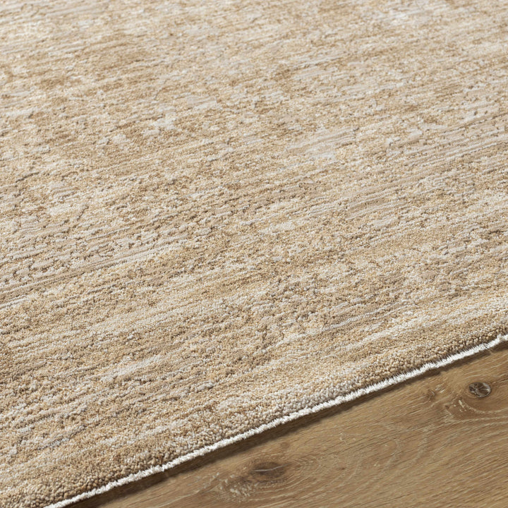 Jenis Beige Traditional Style Machine Woven Rug