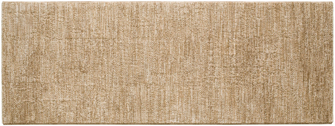 Kahua Tan Modern Solid Design Area Rug