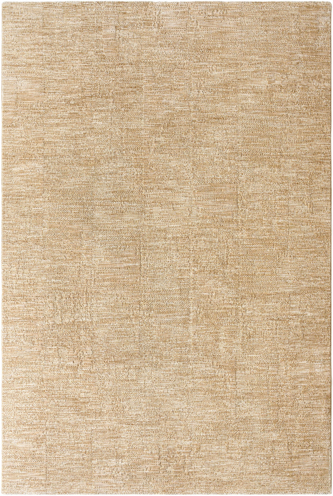 Kahua Tan Modern Solid Design Area Rug