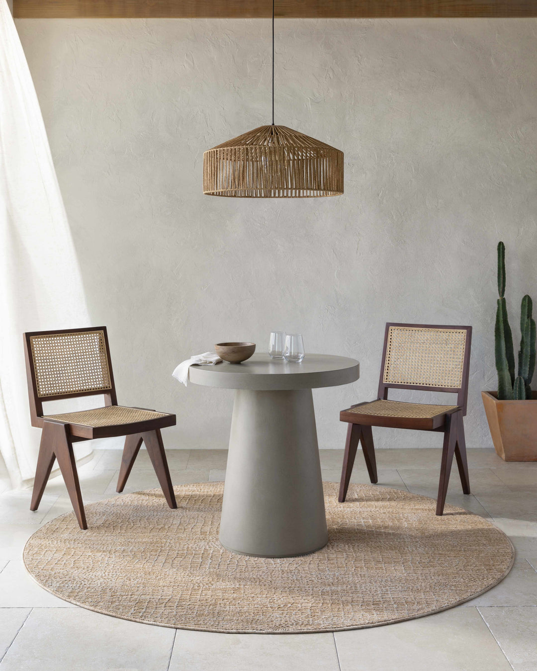 Kegan Contemporary Style Tan Rug